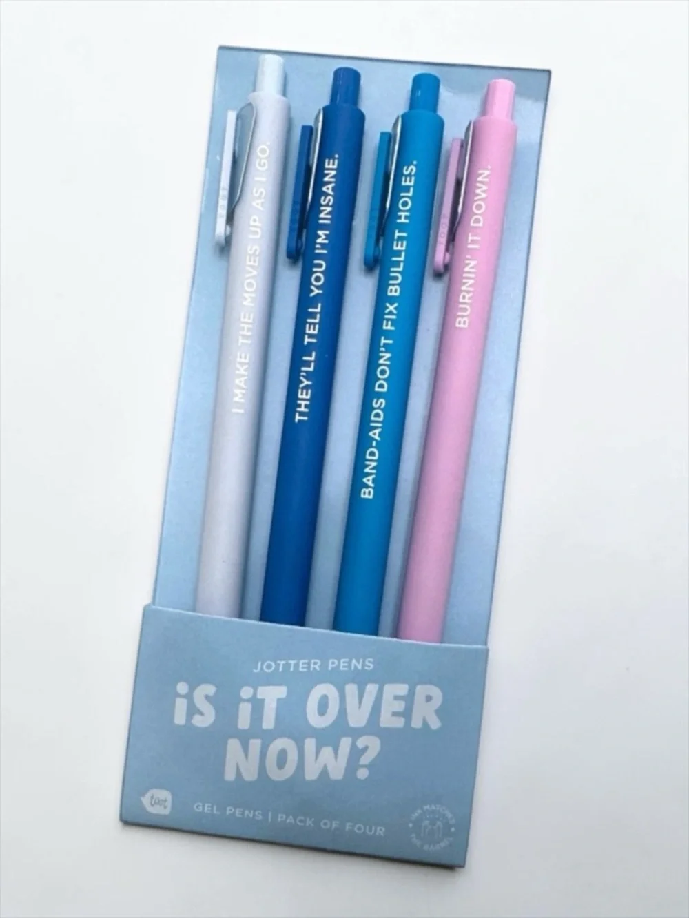 Taylor Swift 1989 “Is It Over Now?” Gel Pen Set Swiftie Gift NWT